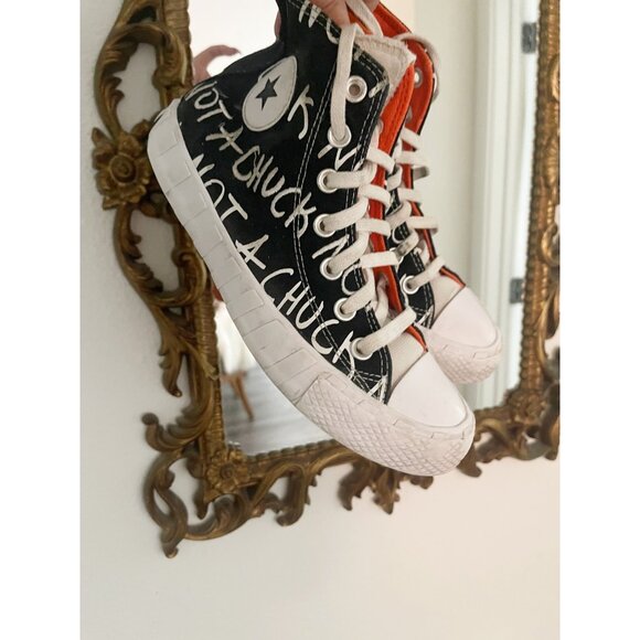 Converse Youth Chuck Taylor Graphic High Top Sz 3.5 - Picture 1 of 10